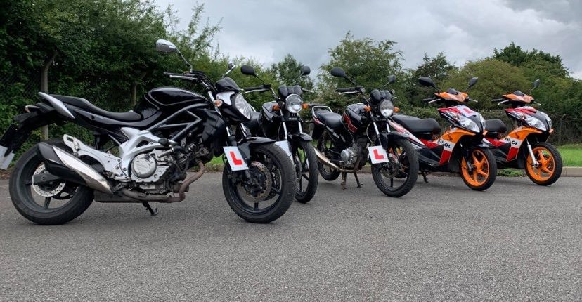 Warwickshire West Midlands Motorcycle Training bikes